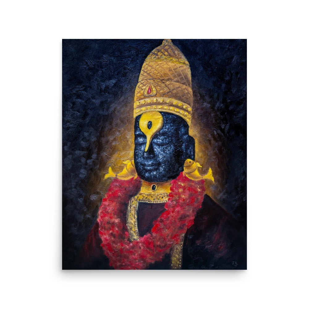 Vitthala fine art paper print by Tejasri, 16″×20″